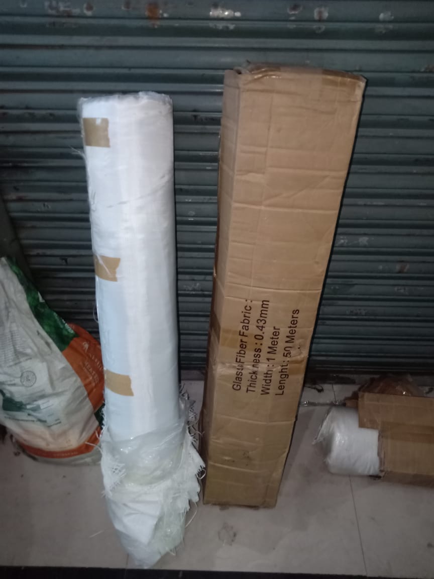Fire Resistant E Glass-Fiber Fabric width 1m, 0.43mm, 50 meters length  Temperature resistance: up to 1200°C - 50 Meter thumbnail 6
