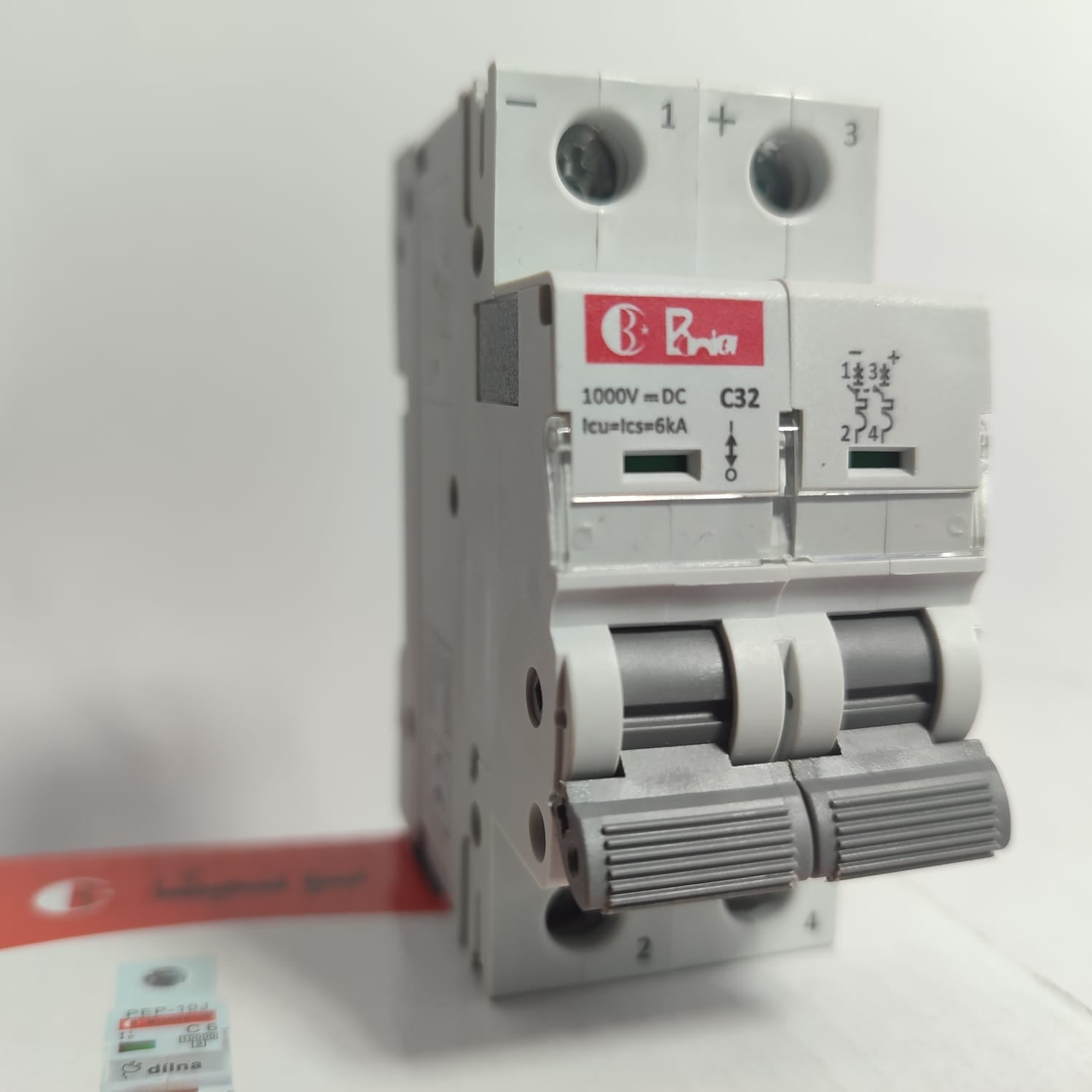 Boneega 1000V DC 2 Pole Circuit Breaker China Made in Pakistan - 2 Pole / 16A thumbnail 7