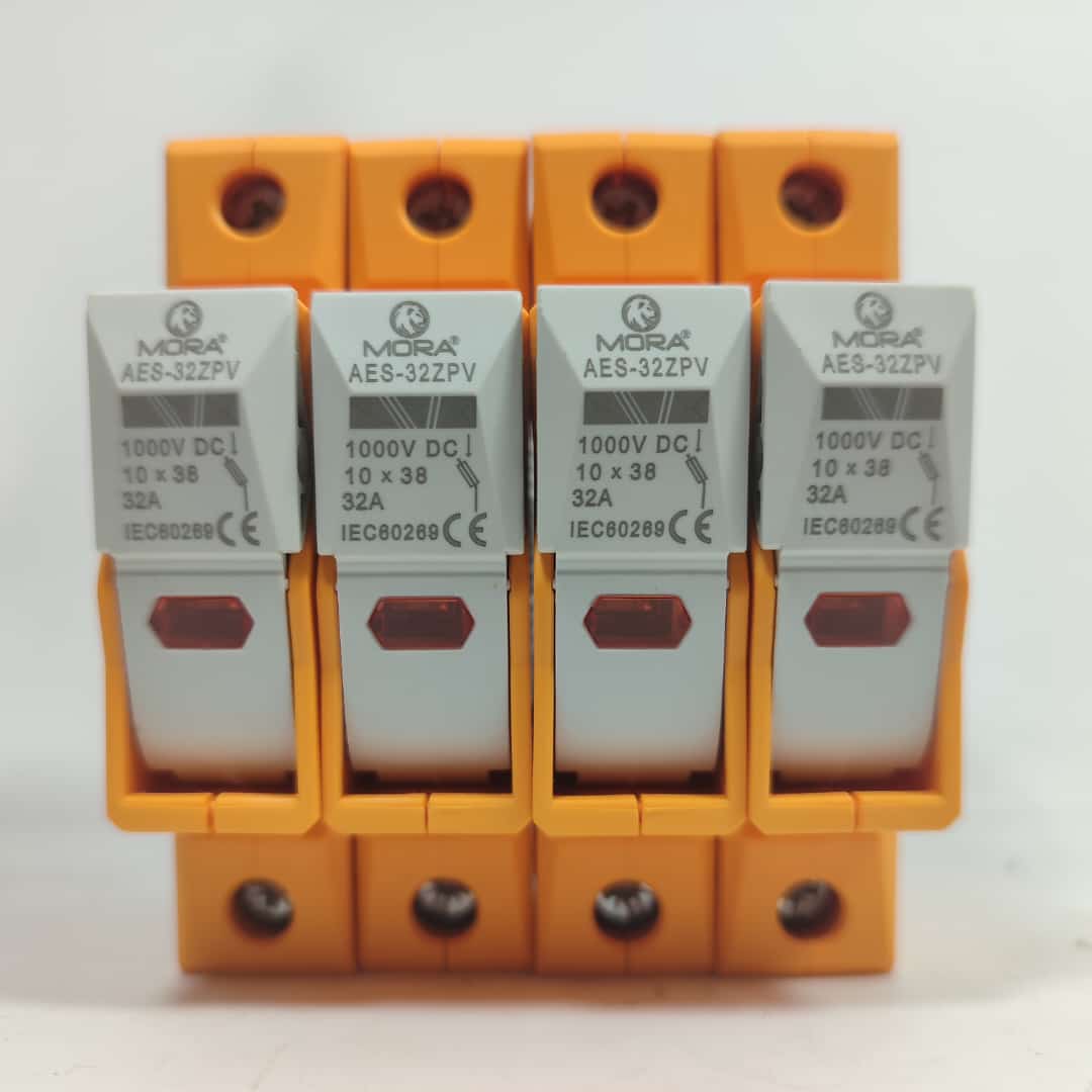 MORA AES-32ZPV/1P IP20 1000VDC 32A DC Fuse Holder in Pakistan thumbnail 2