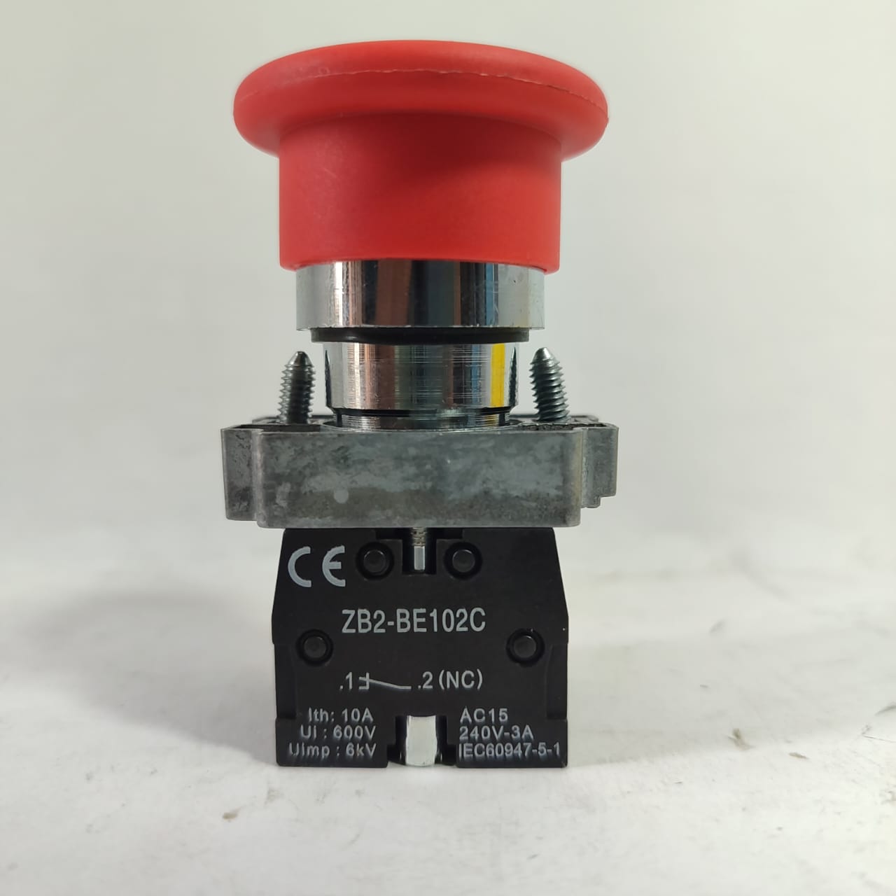 ZB2-BE102C Emergency Stop Push Botton with Key in Pakistan thumbnail 3