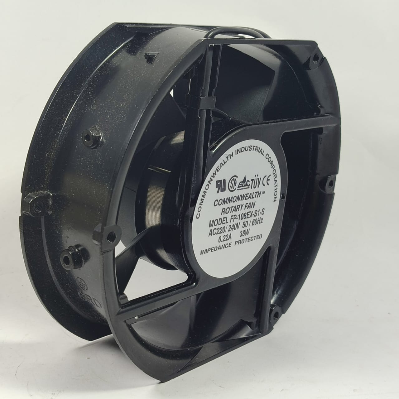 6 Inch Axial Fan FP-108EX-S1-B 220V 38W Dual Bearing Cooling Fan Common Wealth in Pakistan thumbnail 4