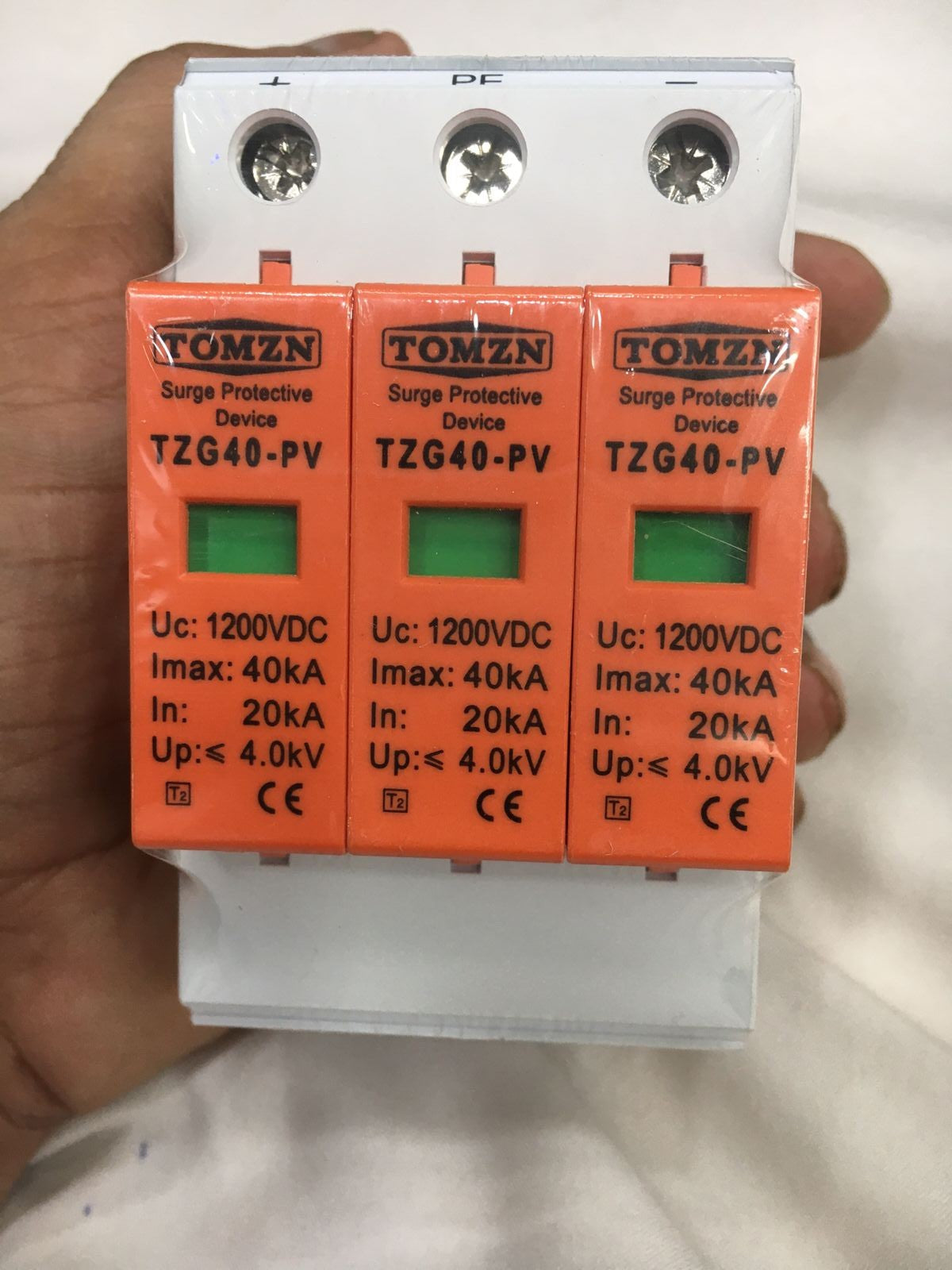 TOMZN TZG40-PV 1200VDC Surge Protective Device in Pakistan