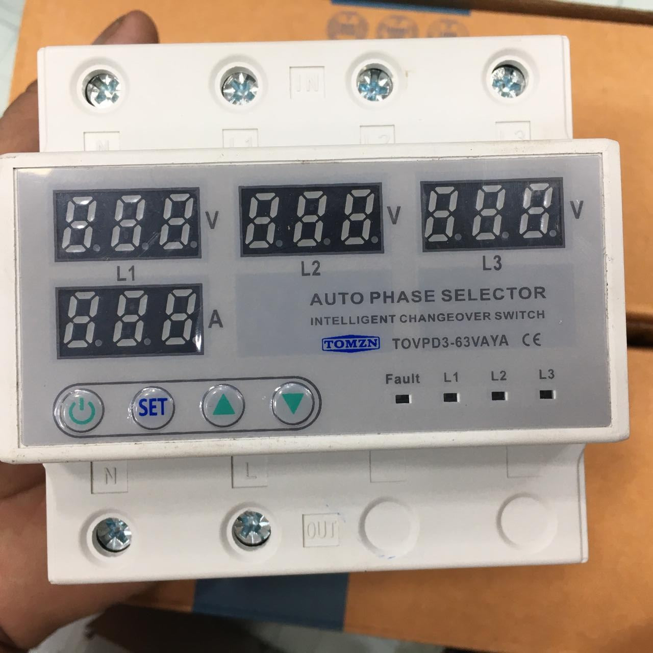 TOMZN TOVPD3-63VAYA Auto Phase Selector Switch in Pakistan - 100A