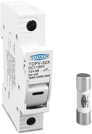 TOMZN TOPV-32X DC 1100V PV Fuses for Solar System Protection in Pakistan thumbnail 5