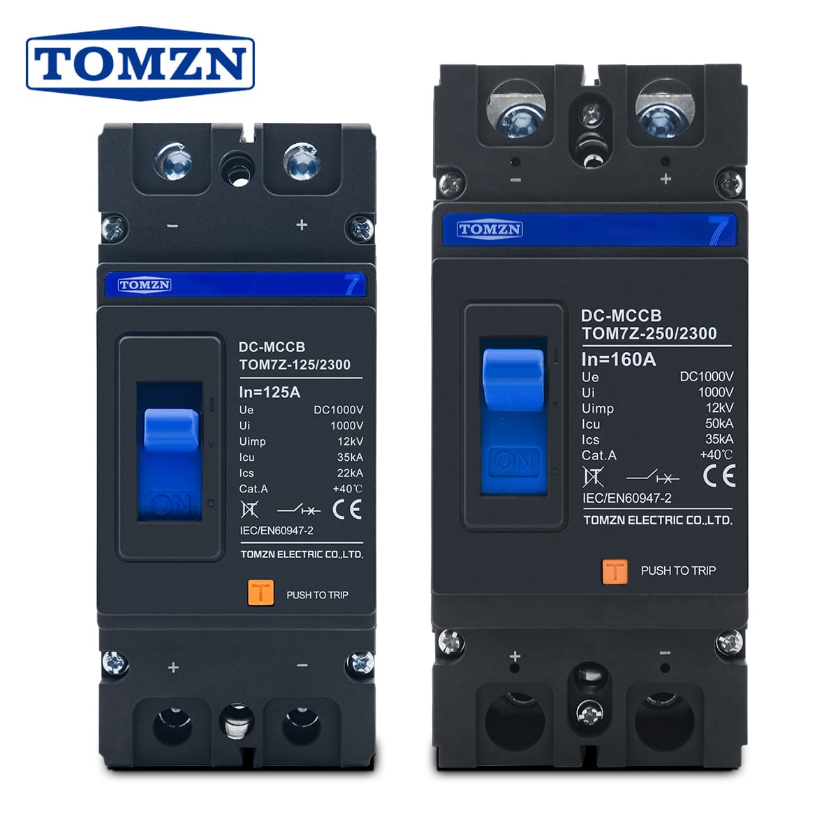 TOMZN DC-MCCB TOM7Z-125 in Pakistan - 125A