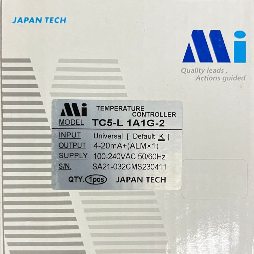 Mi TC5-L 1A1G-2  4 to 20mA Temperature controller in Pakistan - 48x96 thumbnail 2