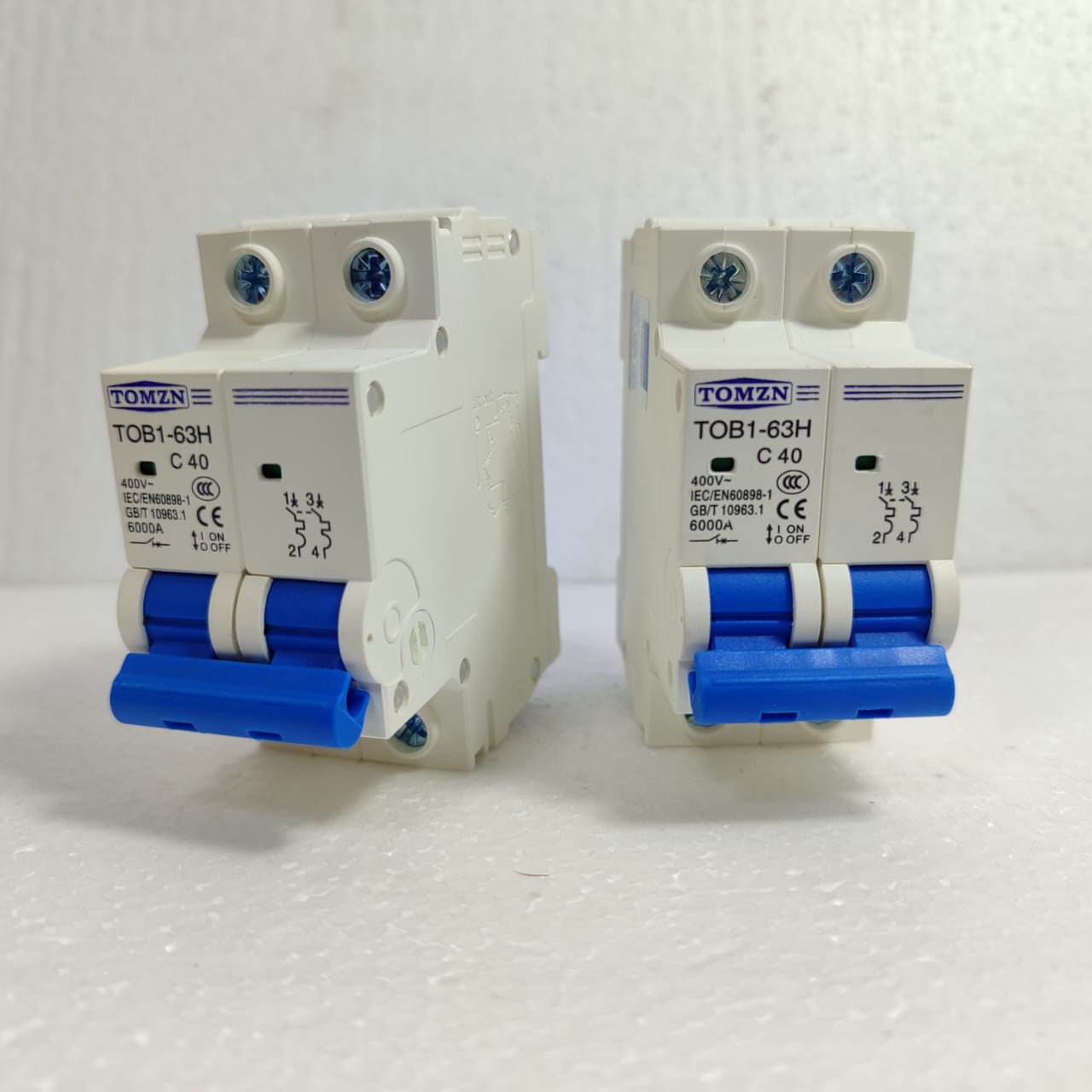 TOMZN TOB1-63H4P 2P C Type AC Mini Circuit Breaker in Pakistan - 25A thumbnail 6