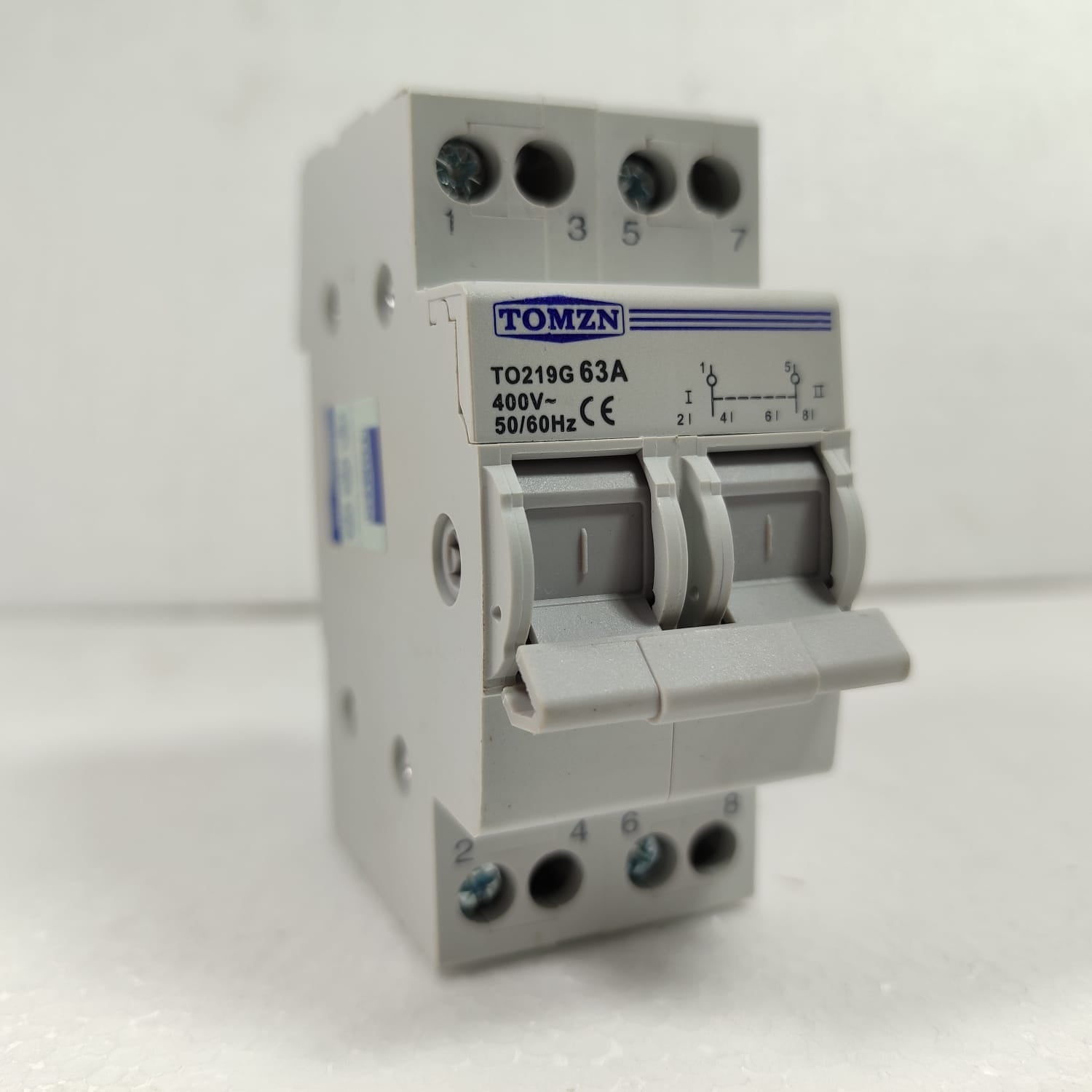 TOMZN TO219G 2P 63A Change Over Breaker Type Switch in Pakistan thumbnail 5