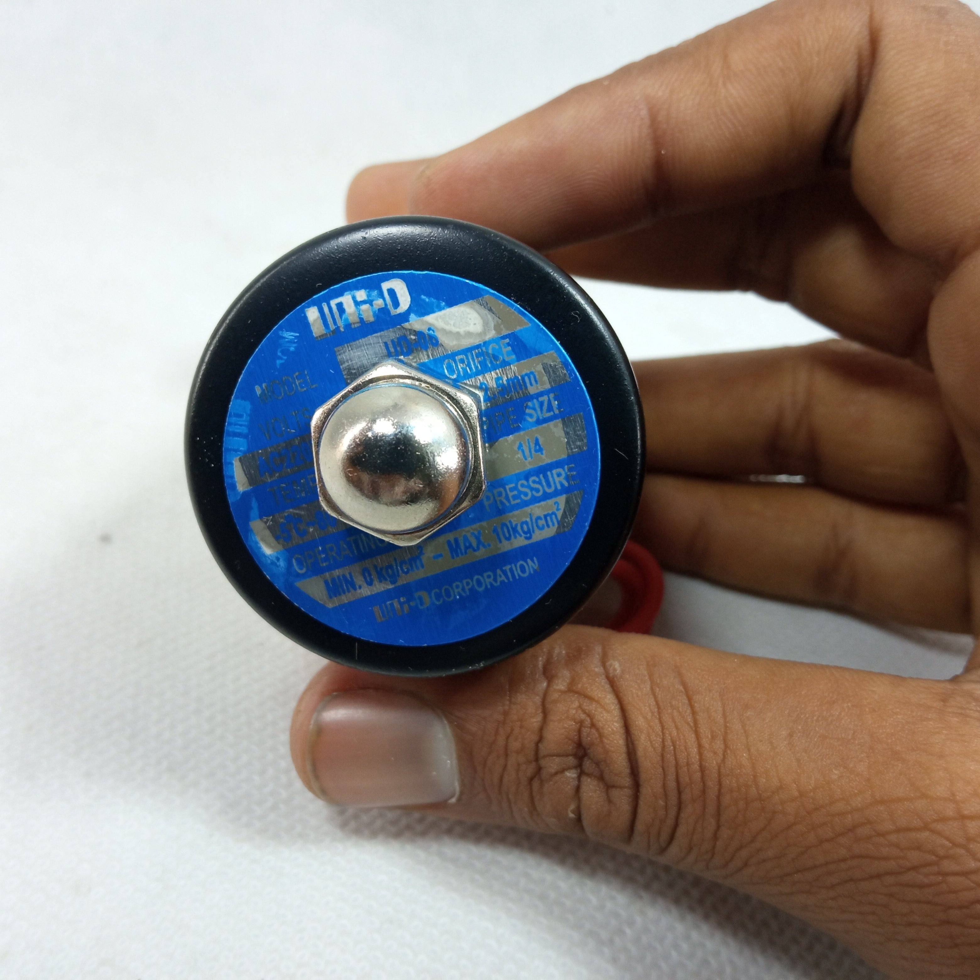 UNI-D 1/4 Inch AC220V Electric Solenoid Valve For Water Oil Air in Pakistan thumbnail 4
