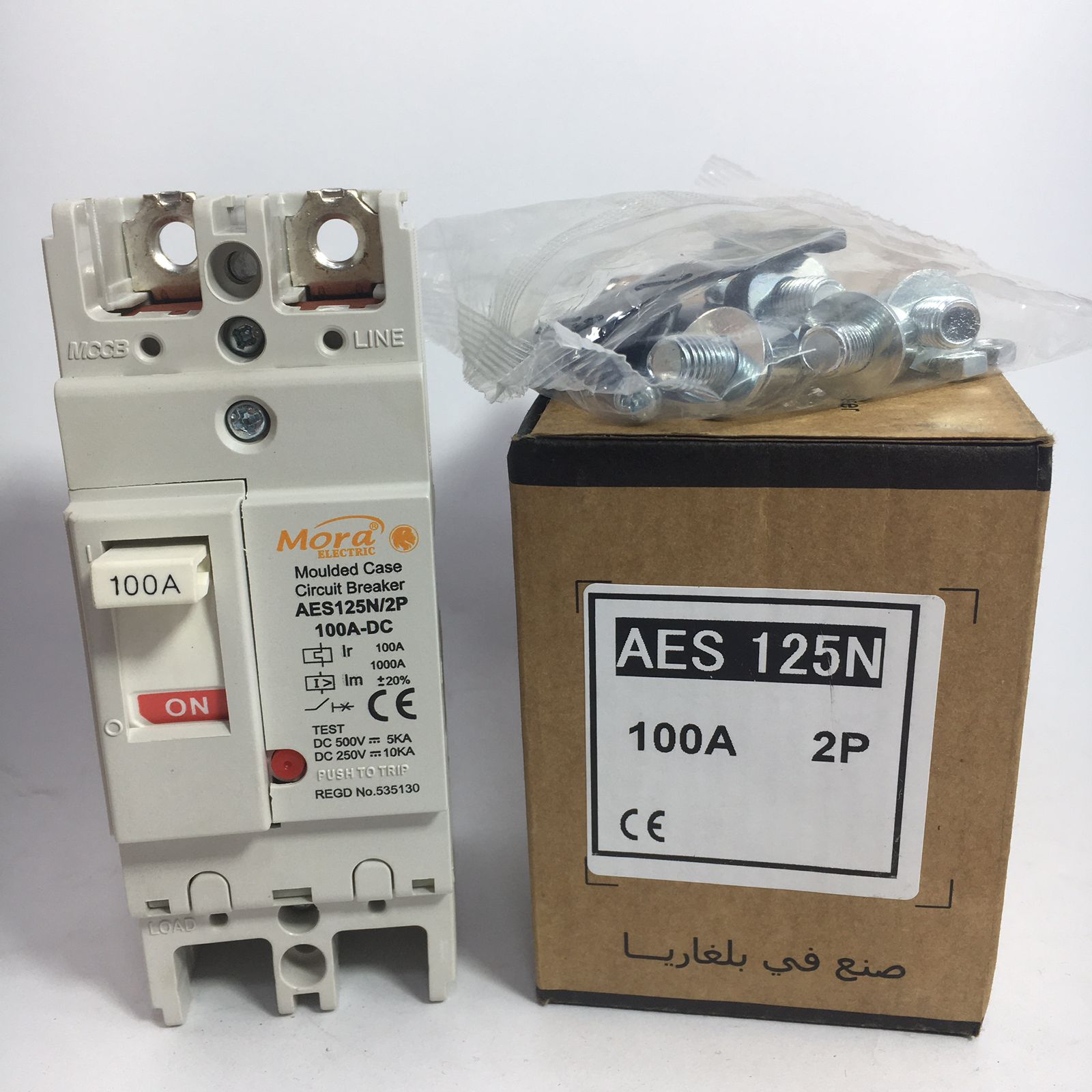 MORA DC Breaker MCCB For Batteries 2 Pole AES125N in Pakistan - 30A