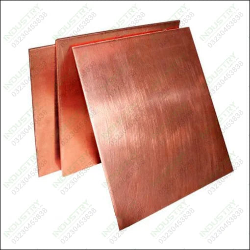 Copper Earth Plate 300x300x3mm - Safe Earthing Plate for Household & Industrial Use in Pakistan - 300x300x3mm