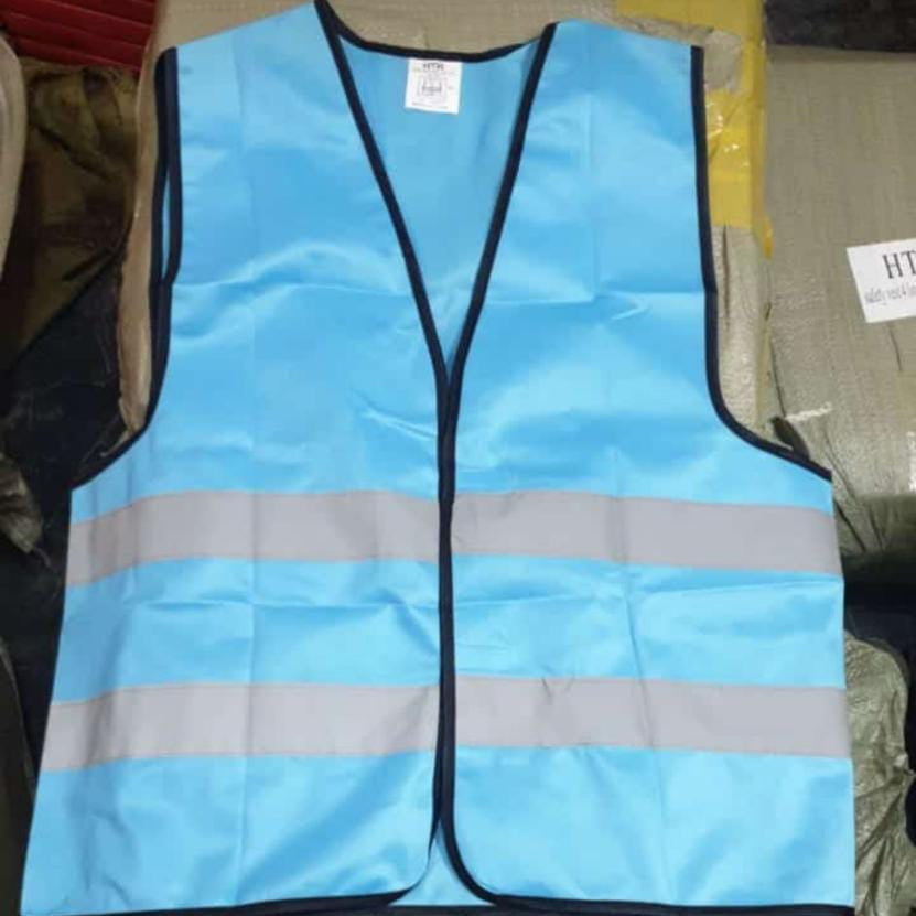 Safety Vest Jacket with Reflective Strips in Pakistan - Green thumbnail 5
