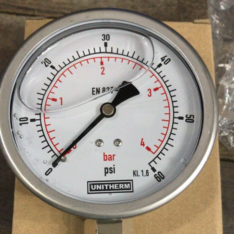 Standard Pressure Gauge 4 inch in Pakistan - 40BAR/600PSI
