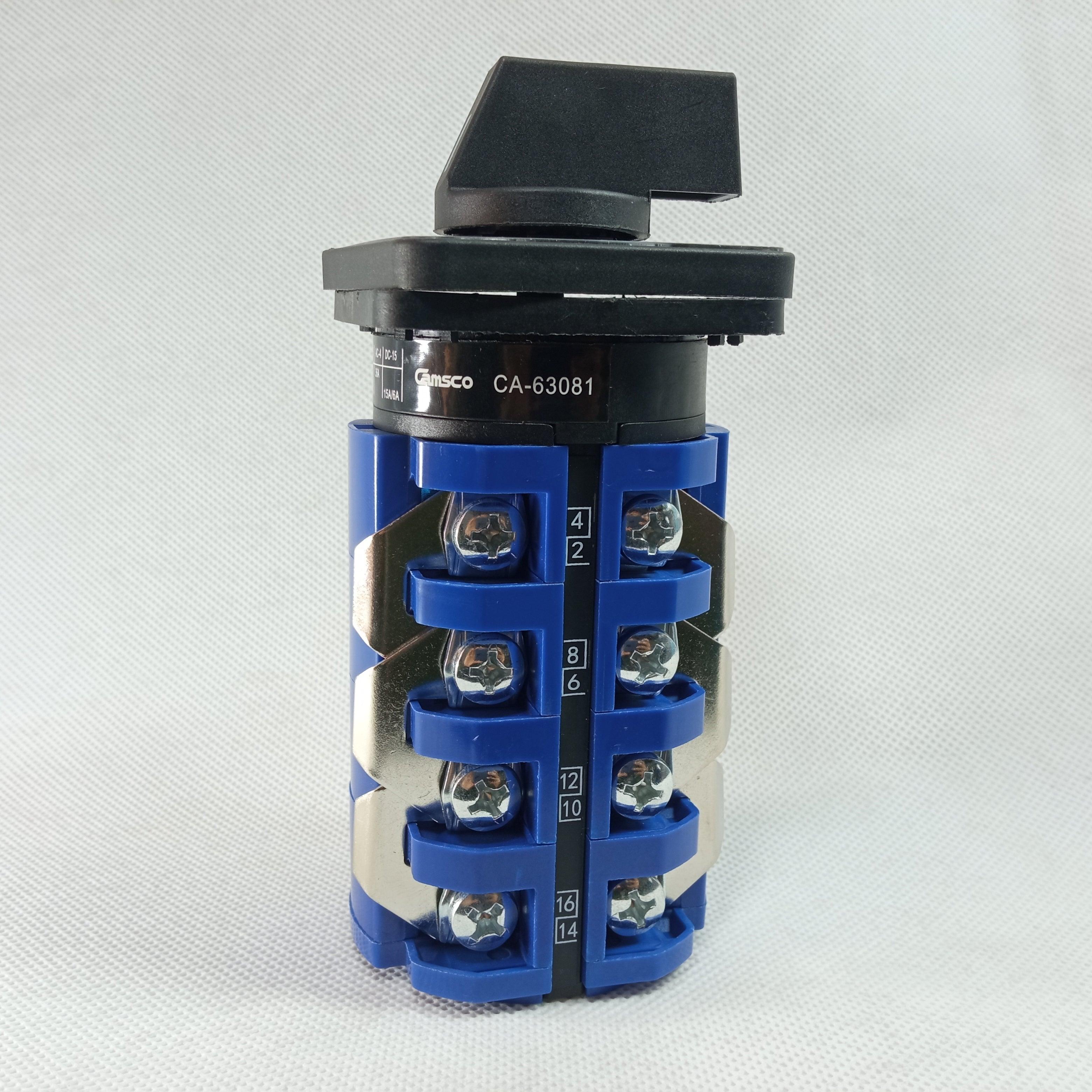 CAMSCO CA-63081 Multi-Step Rotary Changeover Switch in Pakistan thumbnail 5