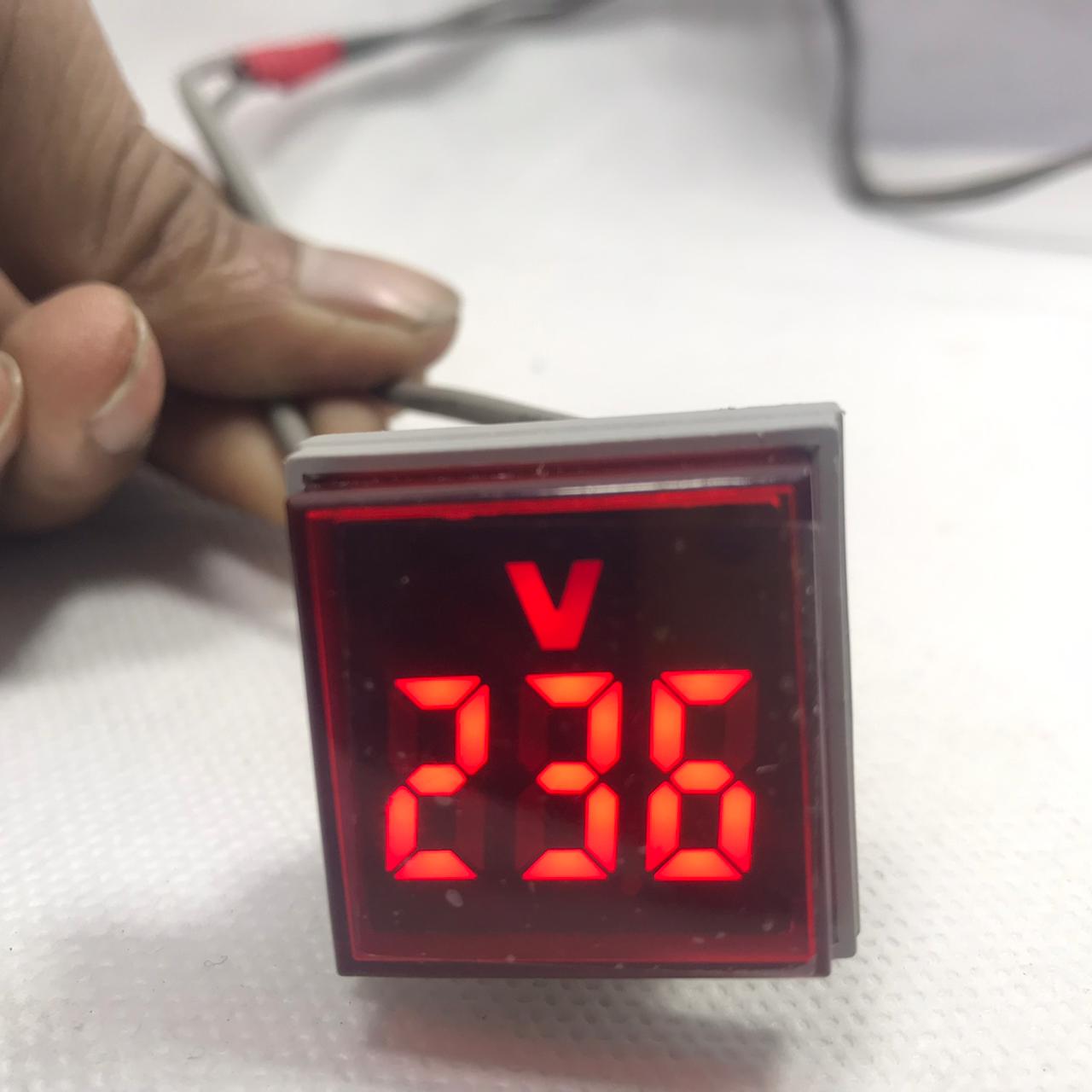 DC 5 TO 60V Voltage panel meter AD101-22VM in Pakistan