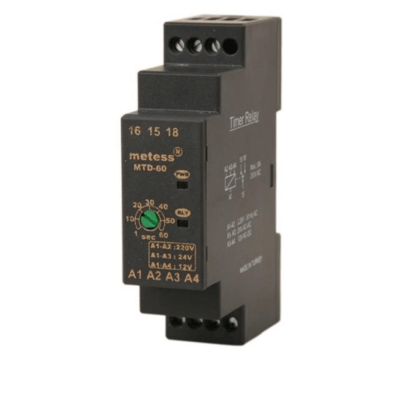 METESS 1 sec-60 sec Timer Relay in Pakistan - MT-60 / STD