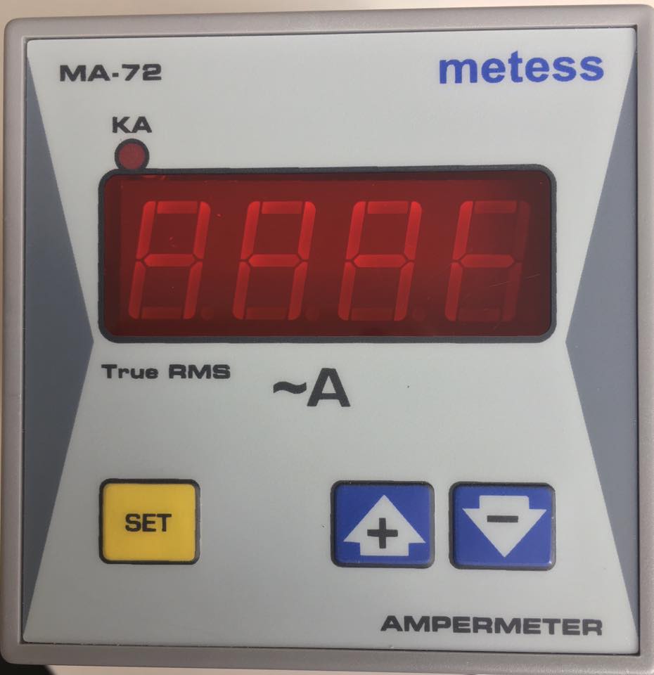 METESS Digital Amperemeter-Set Point in Pakistan - MAS-96 / 96x96 thumbnail 3