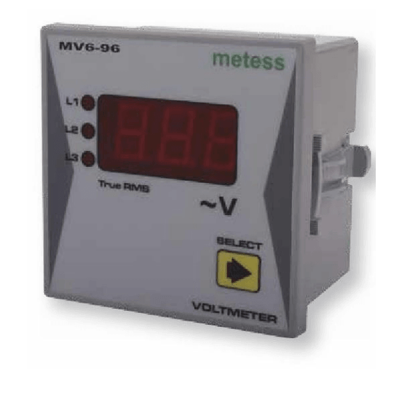 METESS MV6-96 Selectable Digital Voltmeter in Pakistan