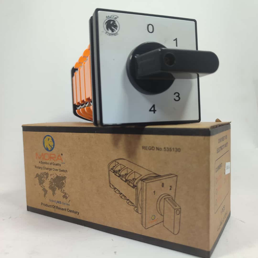Mora Phase Selector Cam Switch 4 meter changeover switch in Pakistan - 50A