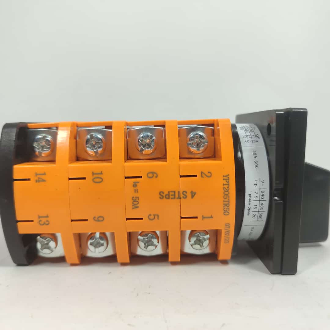 Mora Phase Selector Cam Switch 4 meter changeover switch in Pakistan - 50A thumbnail 3