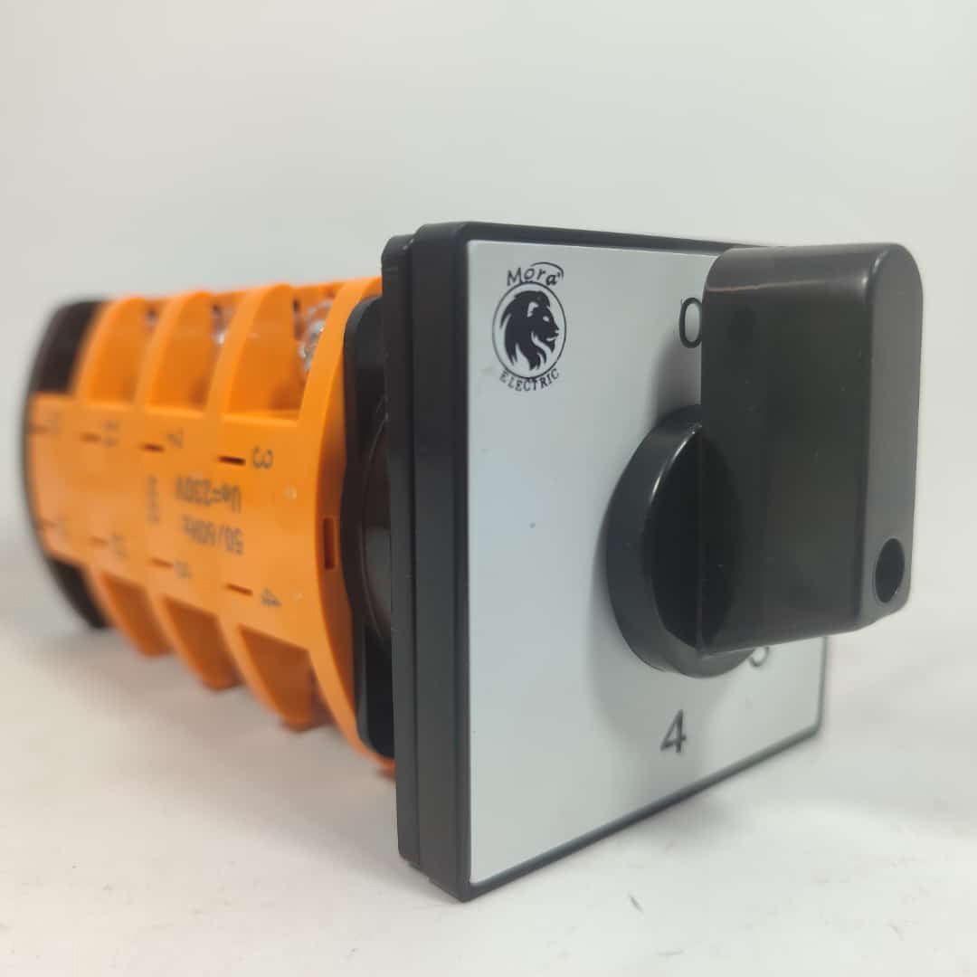 Mora Phase Selector Cam Switch 4 meter changeover switch in Pakistan - 75A thumbnail 4