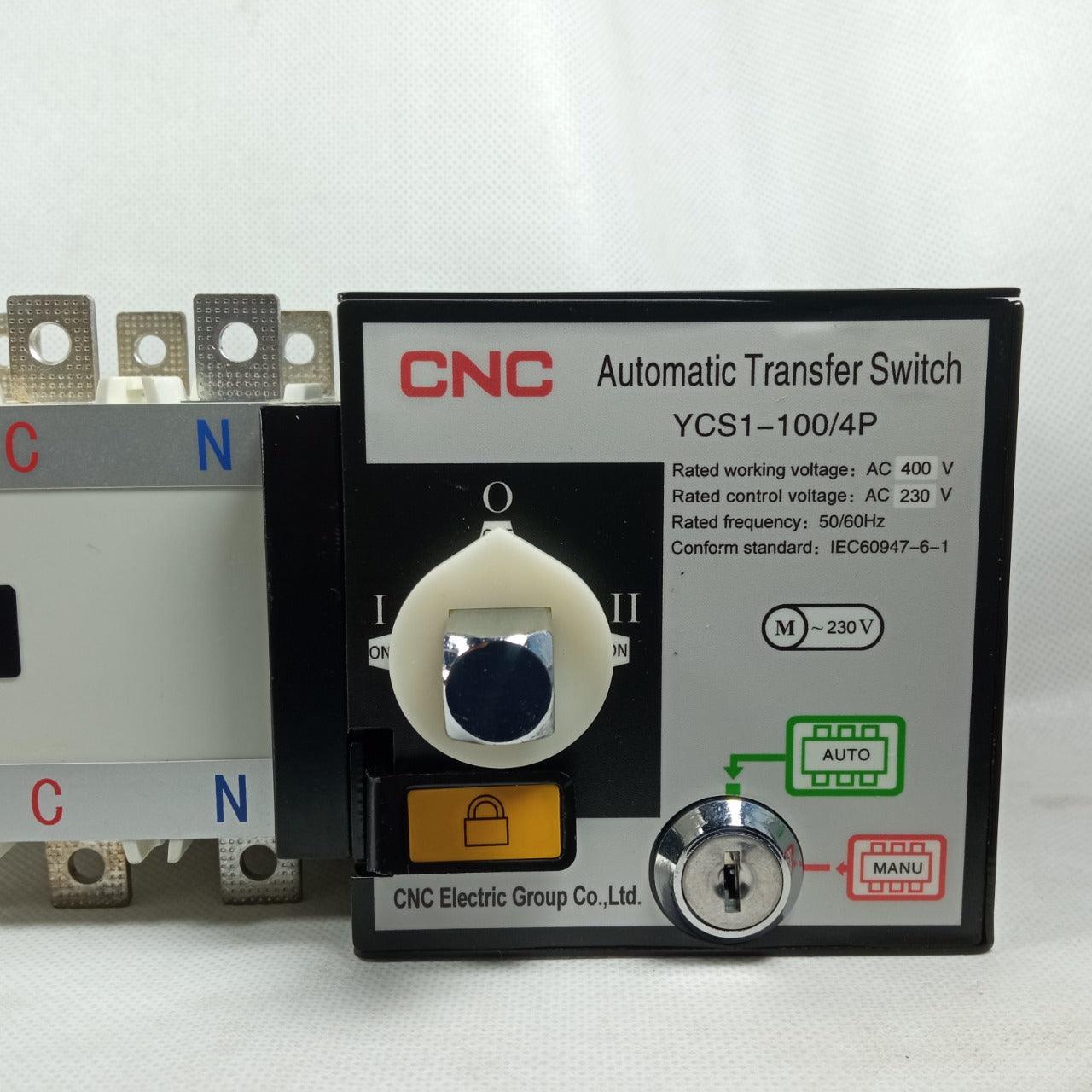CNC YCS1 Electrical ATS Panel Board Automatic Transfer Switch in Pakistan - 4 Pole / 250A thumbnail 3