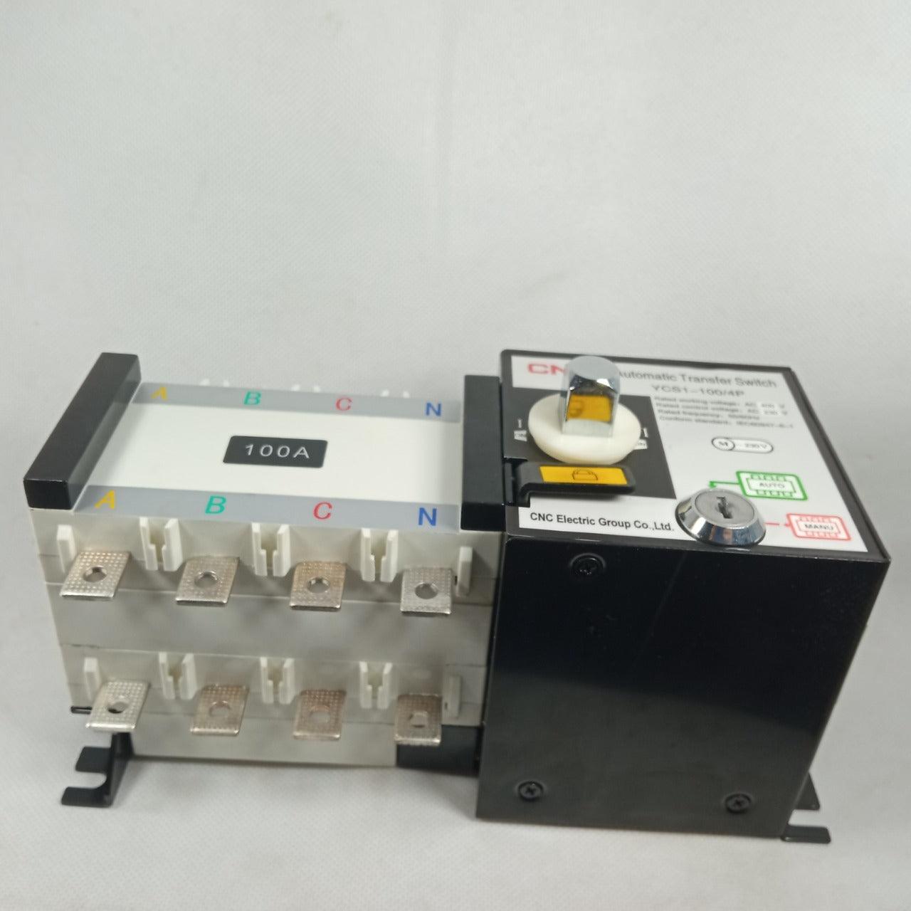 CNC YCS1 Electrical ATS Panel Board Automatic Transfer Switch in Pakistan - 4 Pole / 250A thumbnail 6