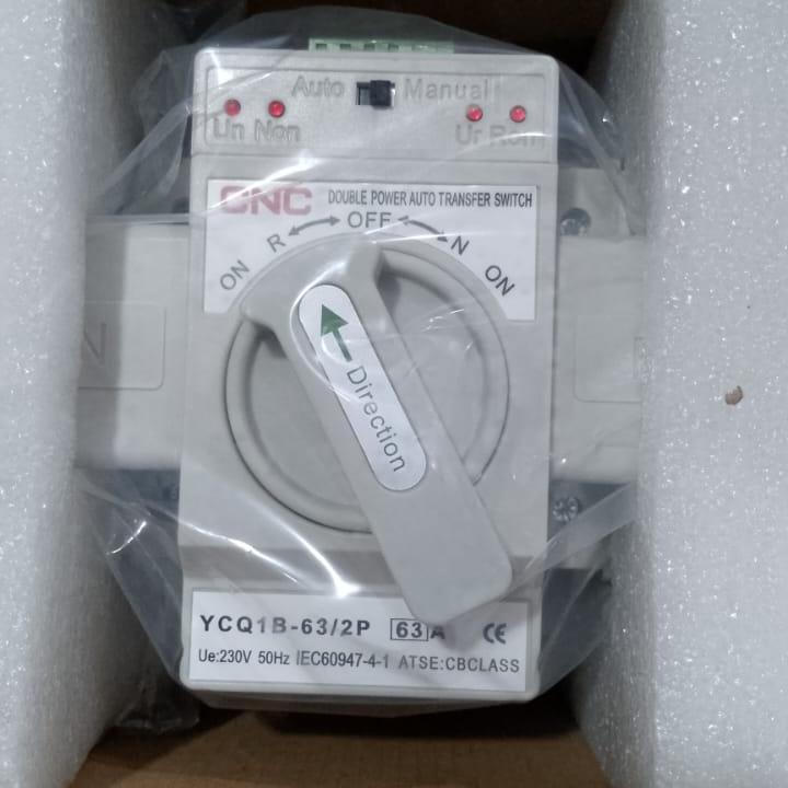 CNC Automatic Transfer Switch ATS YCQ1B in Pakistan - 2P / 63A