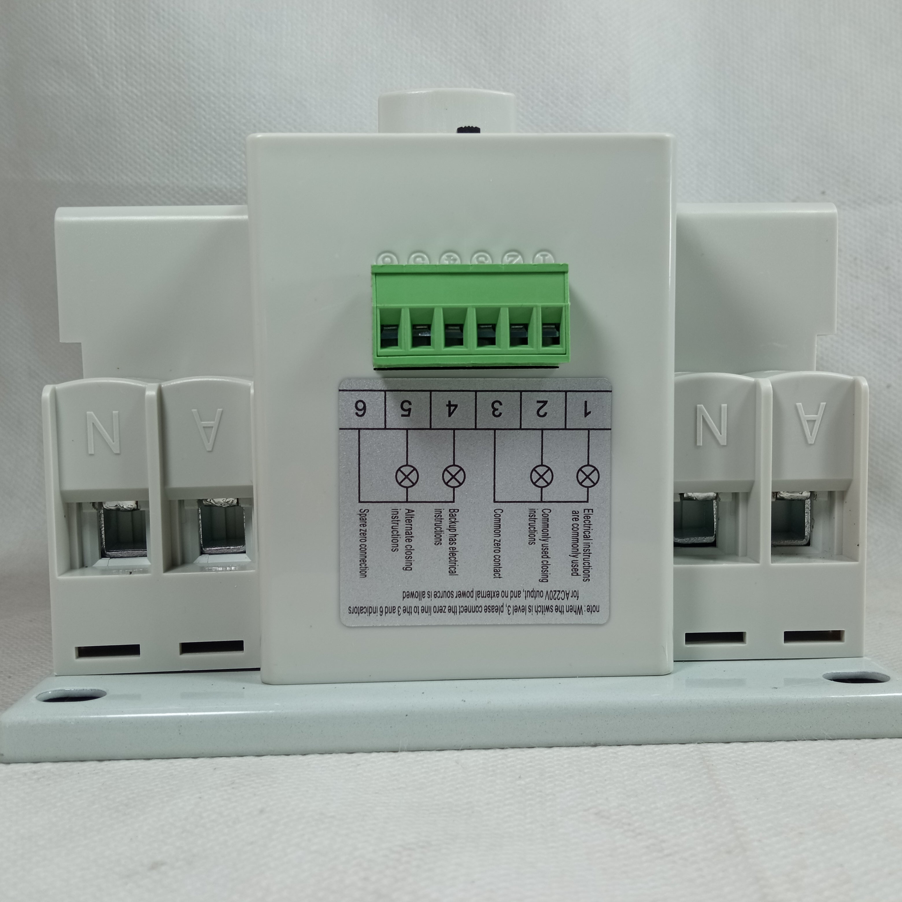CNC Automatic Transfer Switch ATS YCQ1B in Pakistan - 2P / 63A thumbnail 4