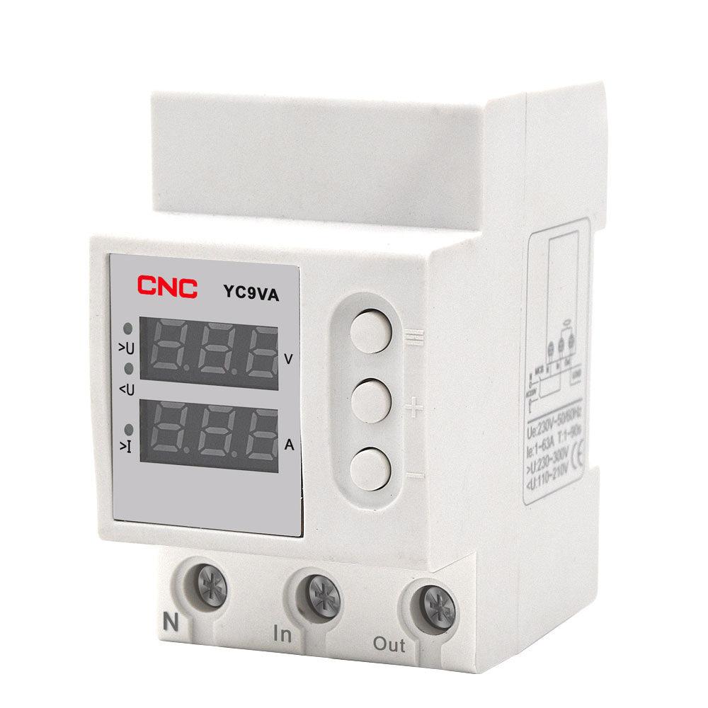 CNC Volt Ampere Protection Device Voltage Protector 63A YC9-VA in Pakistan