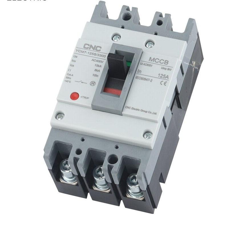 CNC Molded Case Circuit Breakers YCM7 in Pakistan - 3 Pole / 125A thumbnail 2