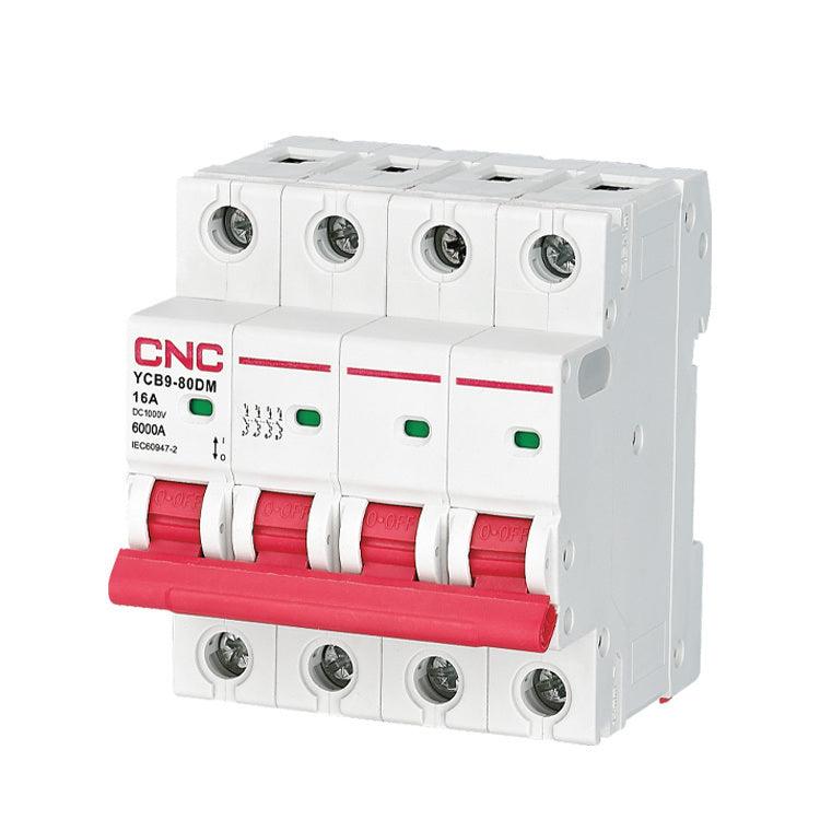 CNC DC Miniature Circuit Breakers YCB9-80DM in Pakistan - 2 Pole 500V DC YCB1* / 125A