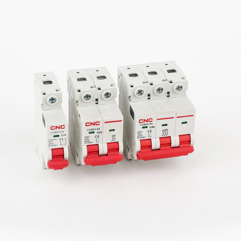 YCB6H-63 Miniature Circuit Breaker (MCB) in Pakistan - 1P / 16A thumbnail 3