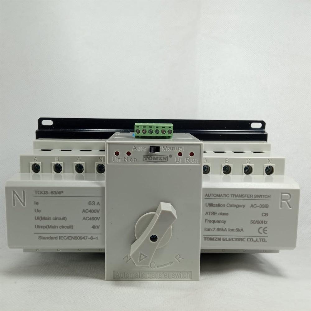 Tomzn TOQ3-63/4P 63A 4P 3-Phase Automatic Transfer Switch (ATS) in Pakistan - 63A thumbnail 3