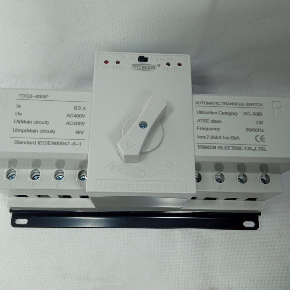 Tomzn TOQ3-63/4P 63A 4P 3-Phase Automatic Transfer Switch (ATS) in Pakistan - 200A thumbnail 6