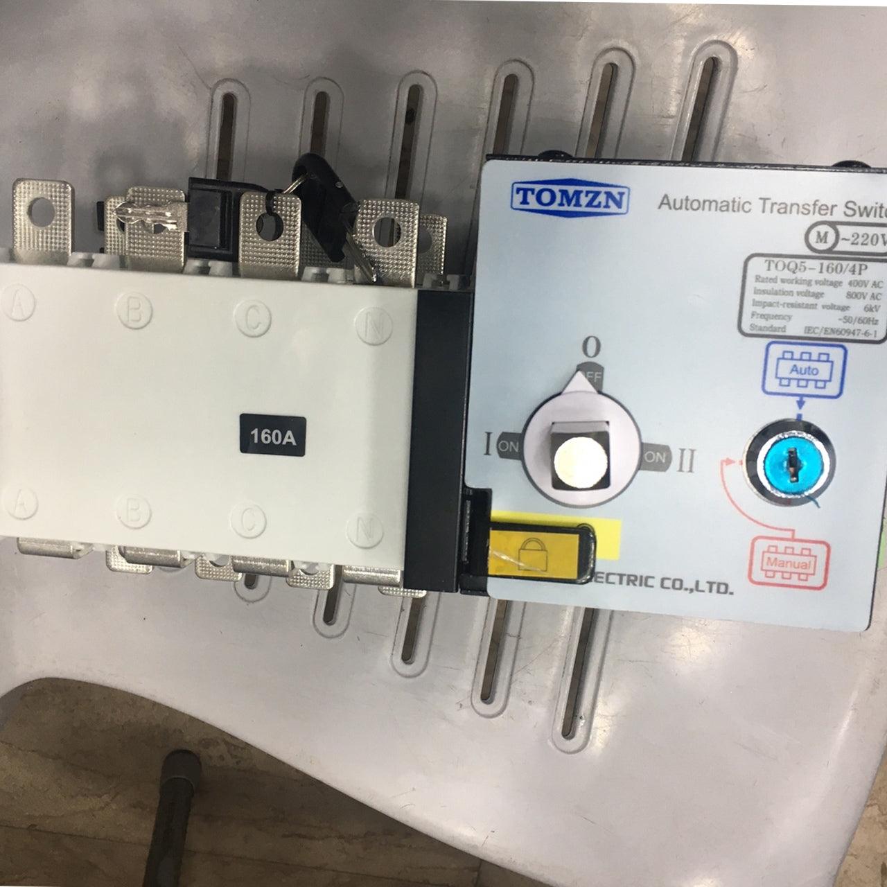 Tomzn TOQ3-63/4P 63A 4P 3-Phase Automatic Transfer Switch (ATS) in Pakistan - 400A