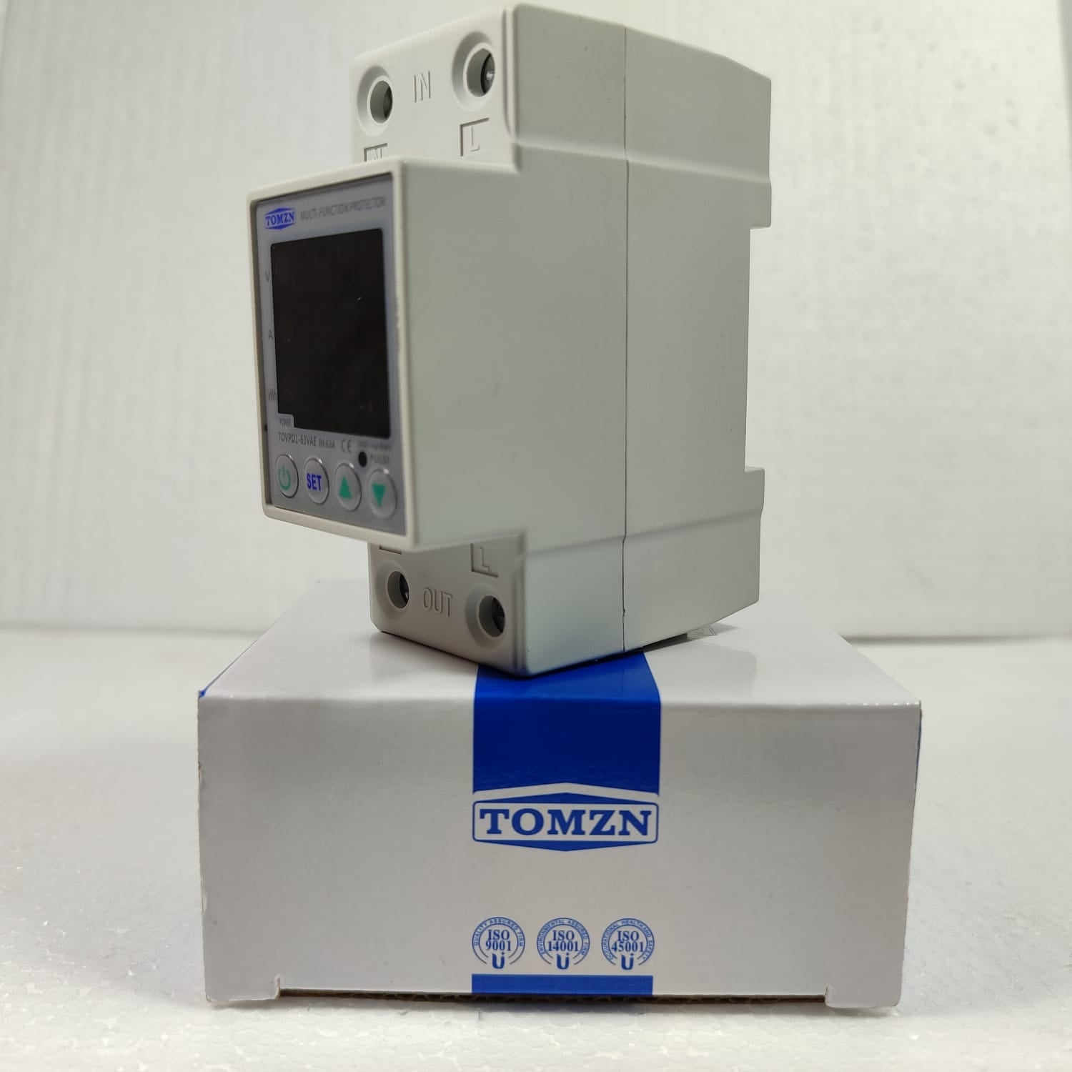 3 in 1 TOVPD1-60VAE Din Rail Adjustable Over VA Kwh Control Device Protector in Pakistan thumbnail 6