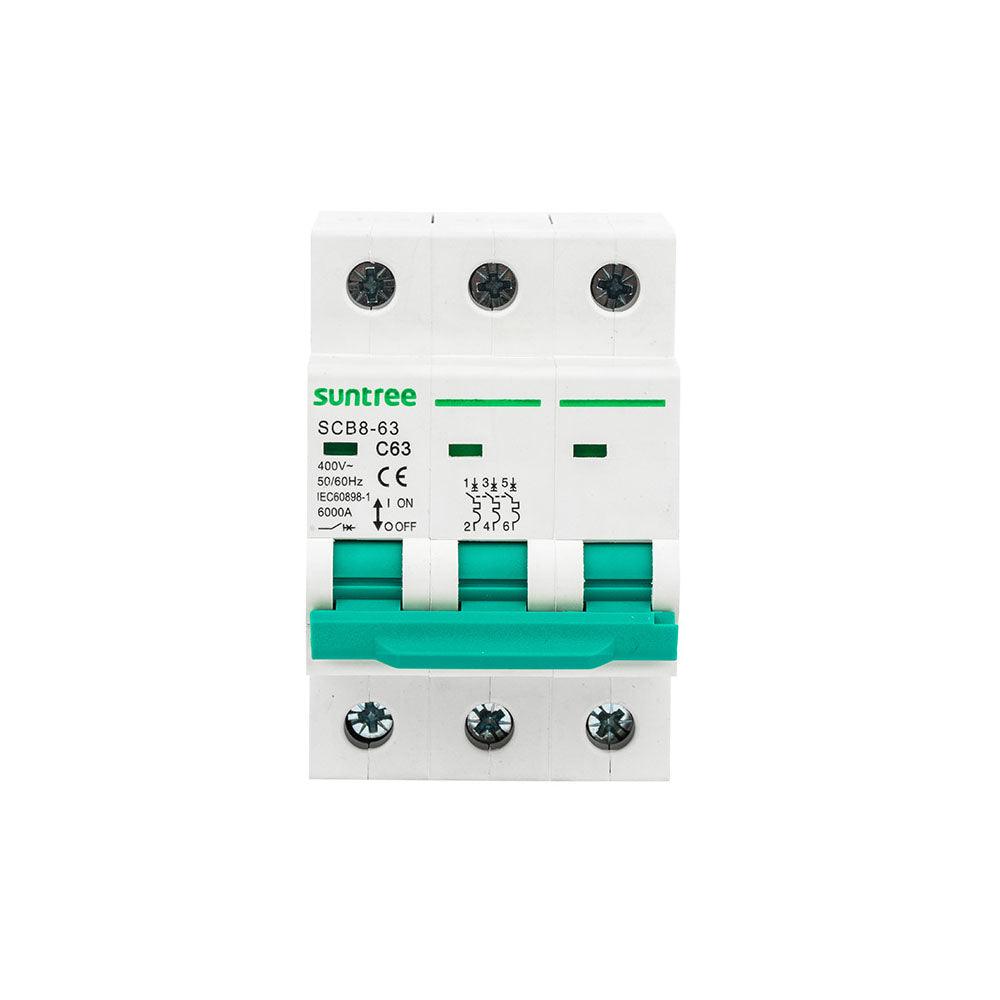 Suntree SCB8-63 3 Phase Circuit Breaker in Pakistan - 40A