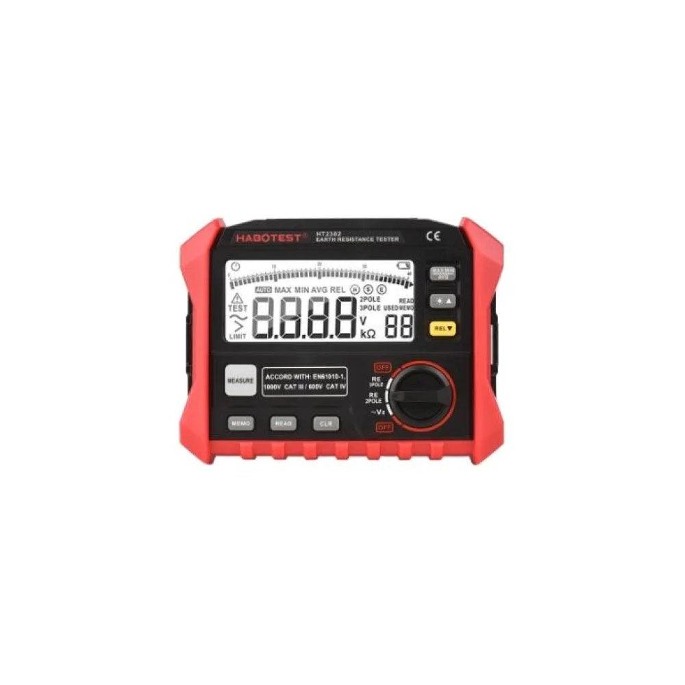 Habotest HT-2302 2P and 3P Earth Resistance Tester Meter 250V in Pakistan