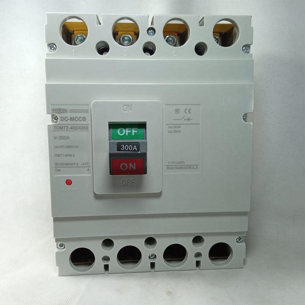 Tomzn DC-MCCB TOM7Z-400/4300 MCCB DC 300A Circuit Breaker in Pakistan