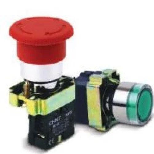 Chint NP2 Push Button AC 380V/5A in Pakistan - NP2-BA41R / Red