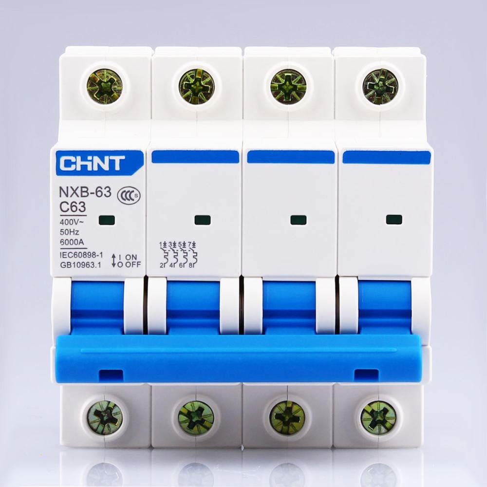 CHINT NXB-63 MCB, 4 POLE 6-KA MINIATURE CIRCUIT BREAKER in Pakistan - 50A thumbnail 5