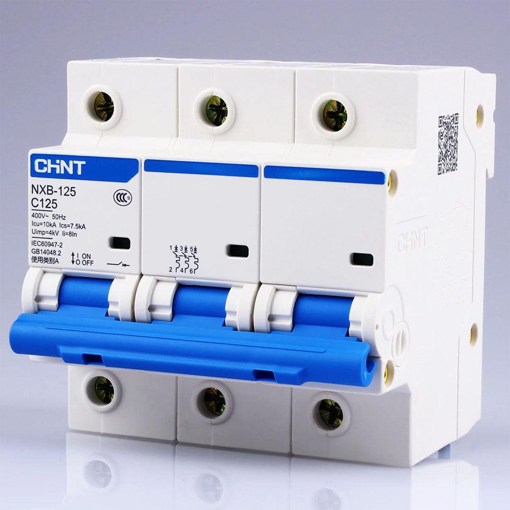 CHNT CHINT NXB-125 3P Miniature Circuit breaker MCB in Pakistan - 3P / 100A
