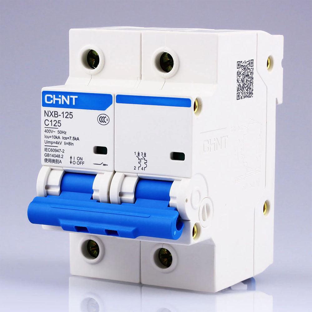 CHNT CHINT NXB-125 2P Miniature Circuit breaker MCB  in Pakistan - 2P / 100A thumbnail 2
