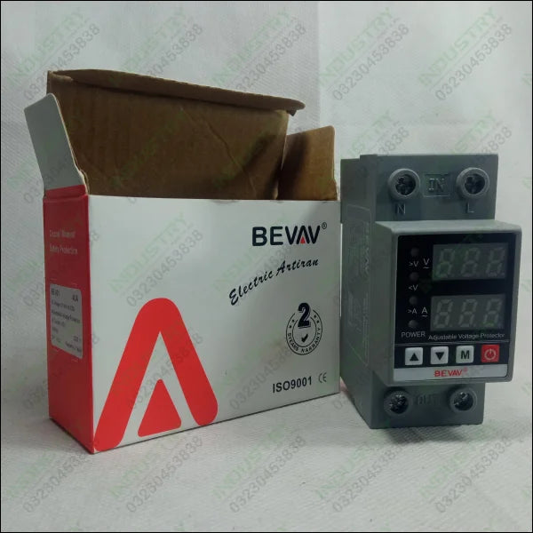 BEVAV 40A Adjustable Over/Under Voltage & Over Current Protector Relay NO warrenty