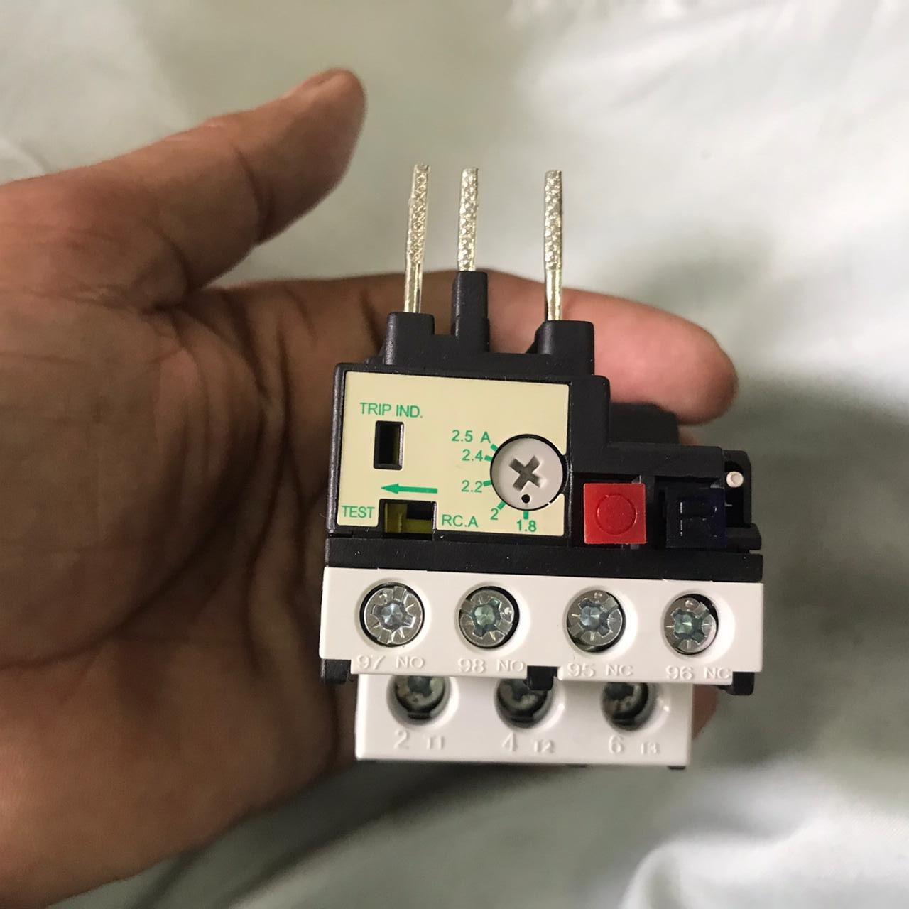 TECO RHU-10 10M1 Thermal Overload Relay 1.8A to 2.5A in Pakistan
