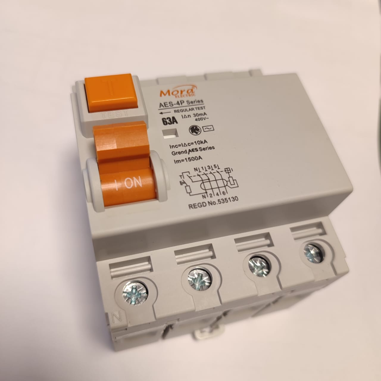 AES-4P Magnetic Earth Leakage Circuit Breaker in Pakistan
