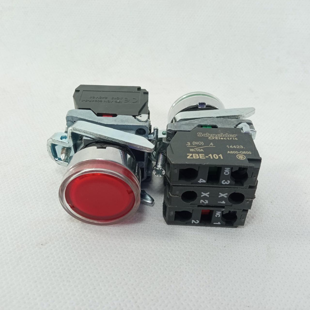 Schneider Push Button 24v Light in Pakistan - Red thumbnail 5