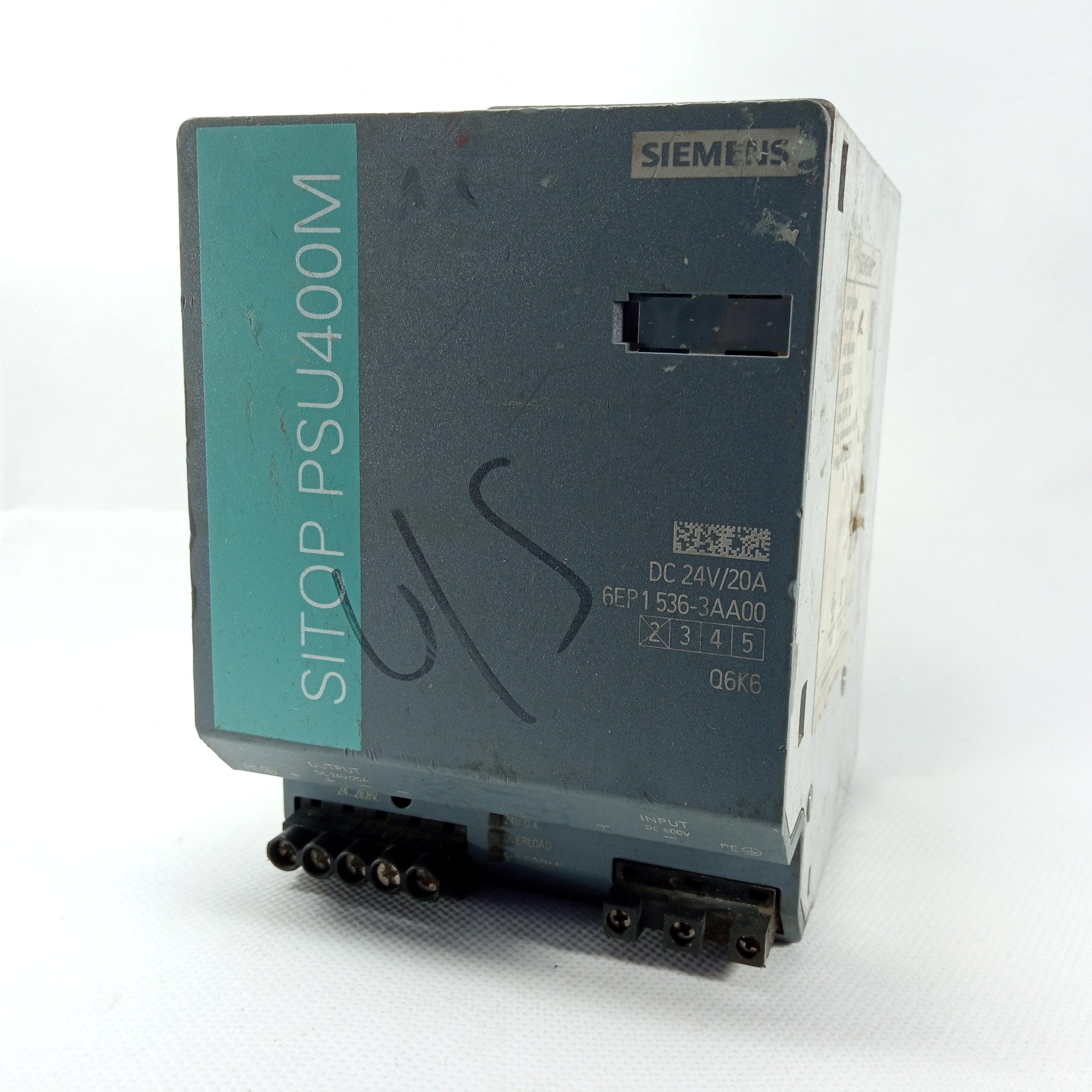 Siemens SITOP PSU400M 24 V/20 A Rail Mounted Lotted in Pakistan