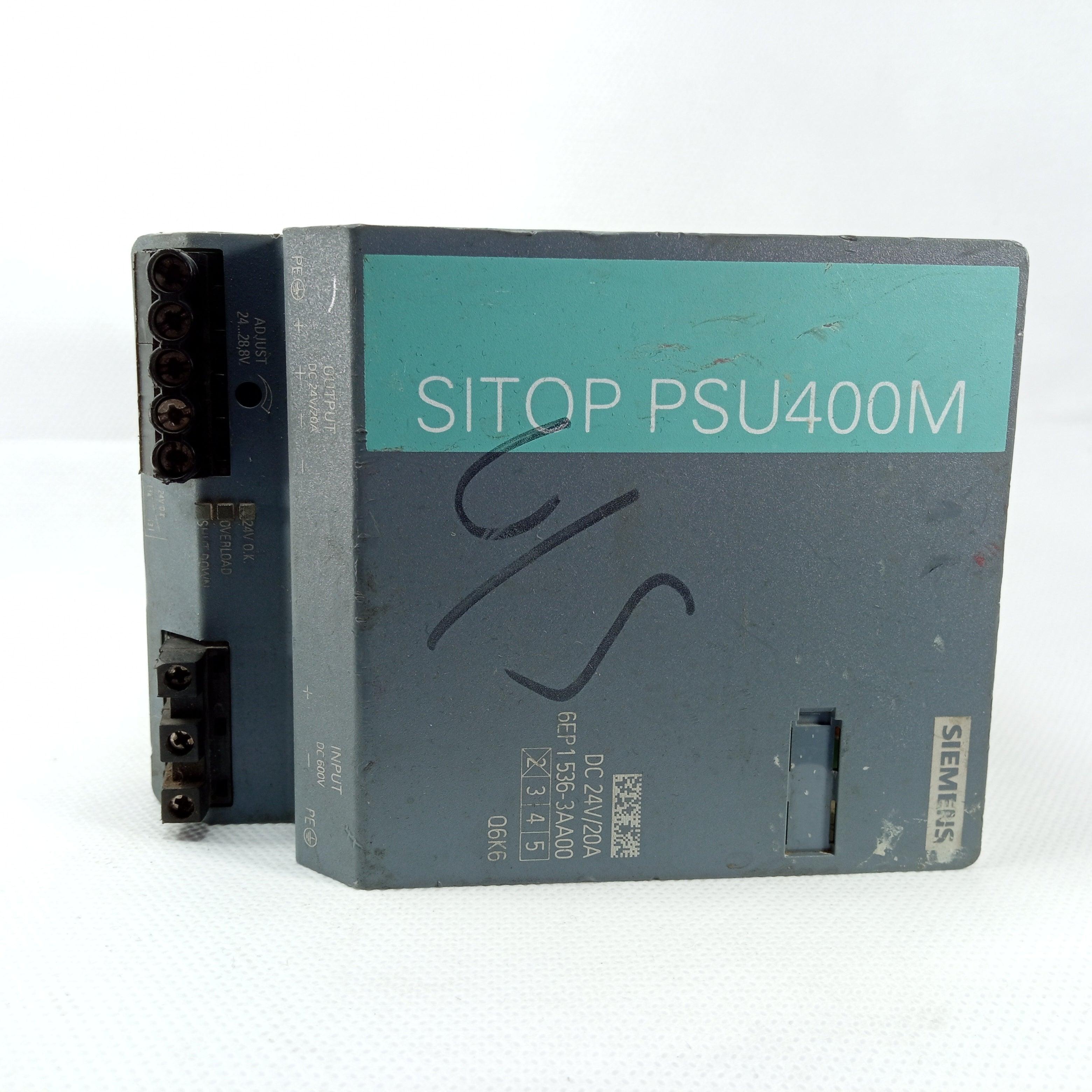 Siemens SITOP PSU400M 24 V/20 A Rail Mounted Lotted in Pakistan thumbnail 3